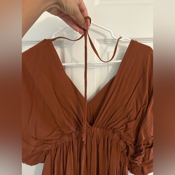Rust orange dress🍊 - Picture 3 of 6
